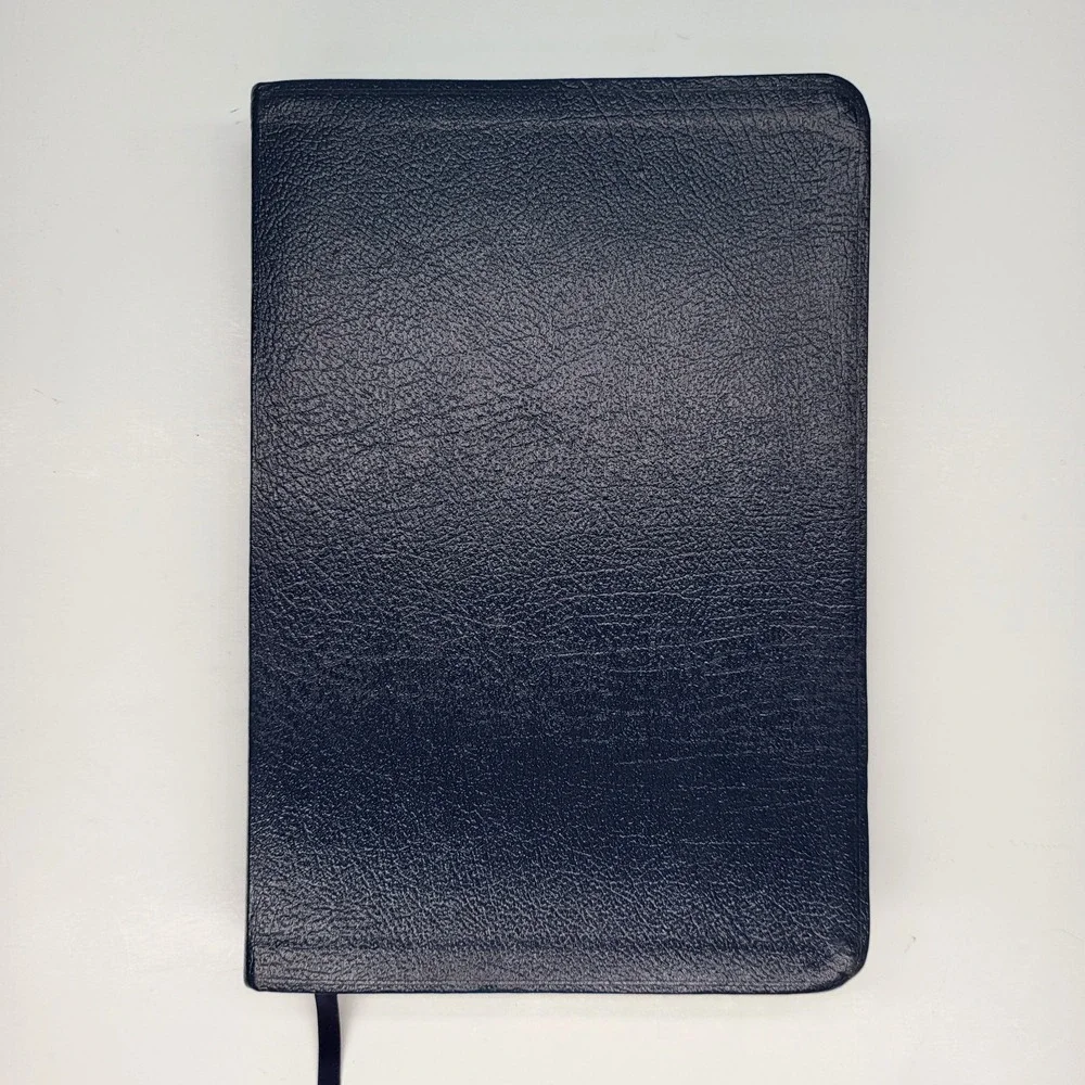Holy Bible NIV Bonded Leather Navy Blue Zondervan Turning Point Study Bible‎